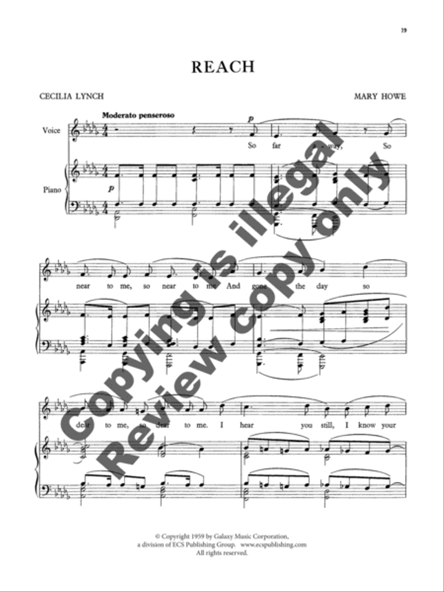 Baritone Songs Baritone Voice scores gallery preview page 14