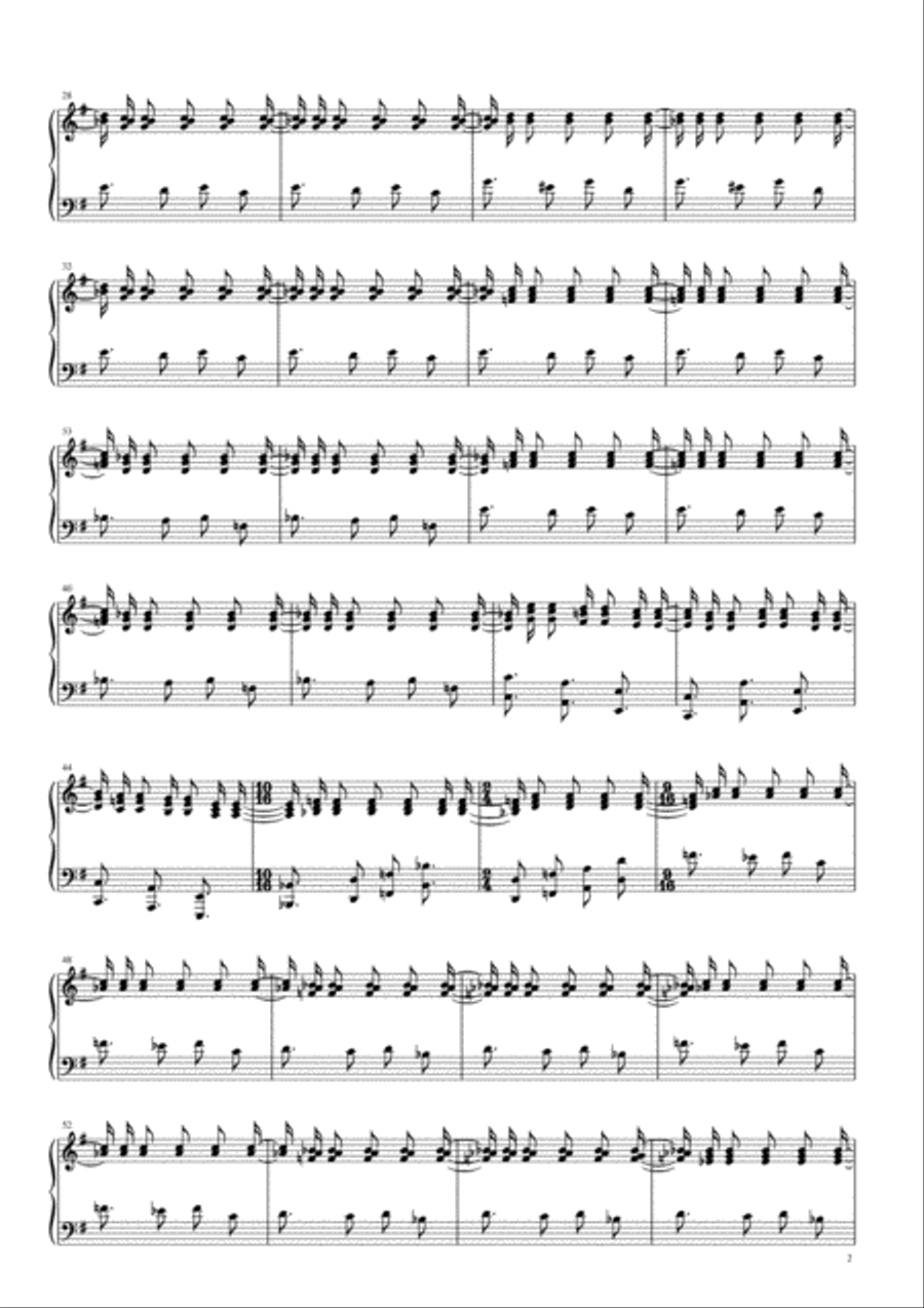 Prelude #24, Op. 1, No. 24 Piano Solo scores gallery preview page 2