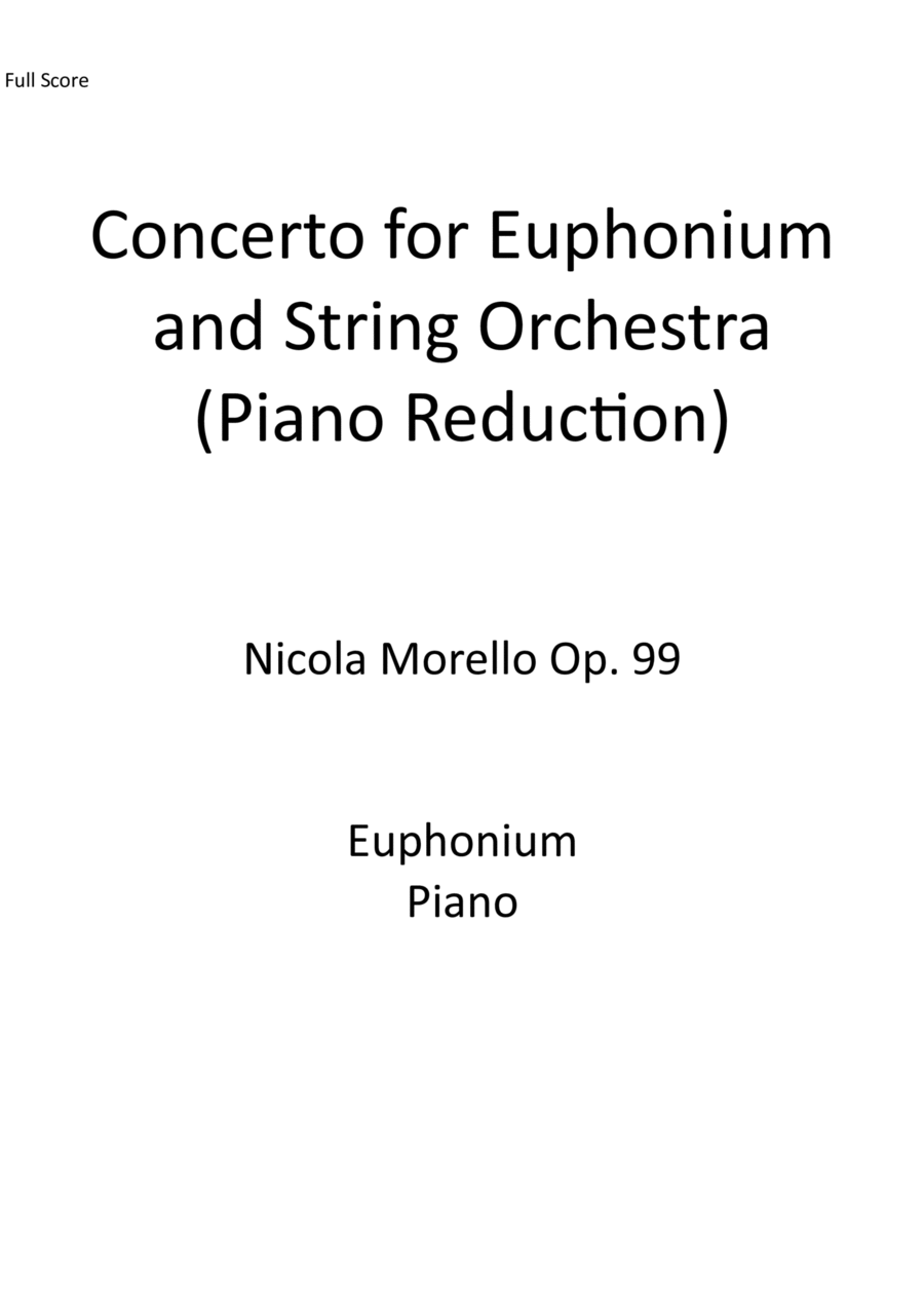 Concerto Score and Part scores gallery preview page 1