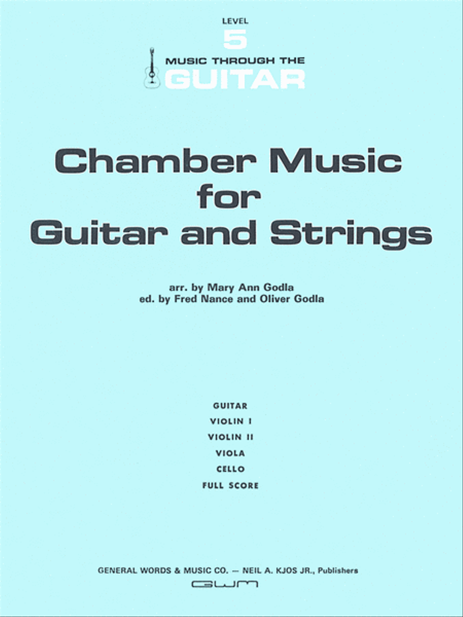 Chamber Music For Guitar and Strings School and Community scores gallery preview page 1