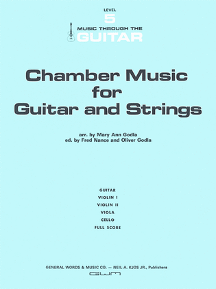 Book cover for Chamber Music For Guitar and Strings