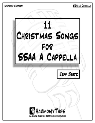 11 Christmas Songs for SSAA A Cappella: Second Edition