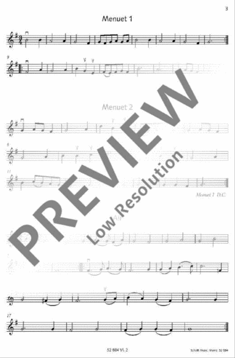 Suite G major Cello scores gallery preview page 14
