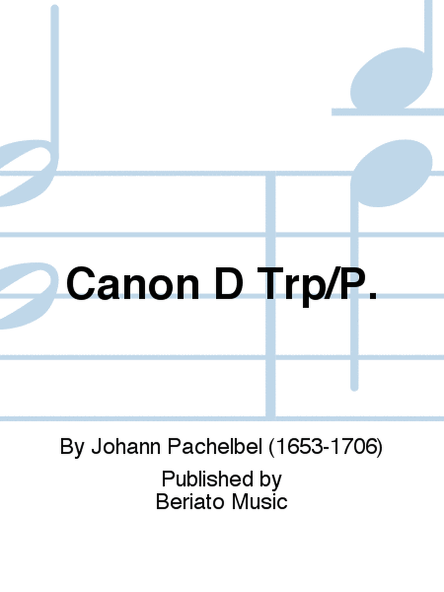 Canon D Trp/P.
