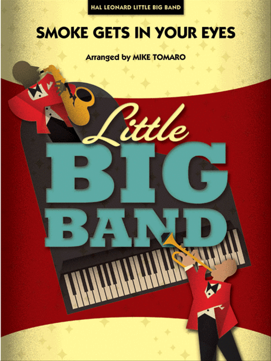 Smoke Gets in Your Eyes Big Band scores gallery preview page 1