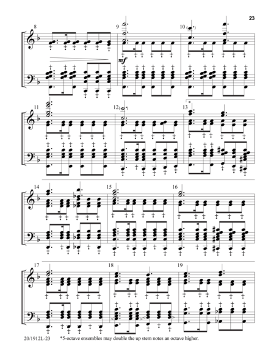 The Journey to Bethlehem 5-Octaves scores gallery preview page 12
