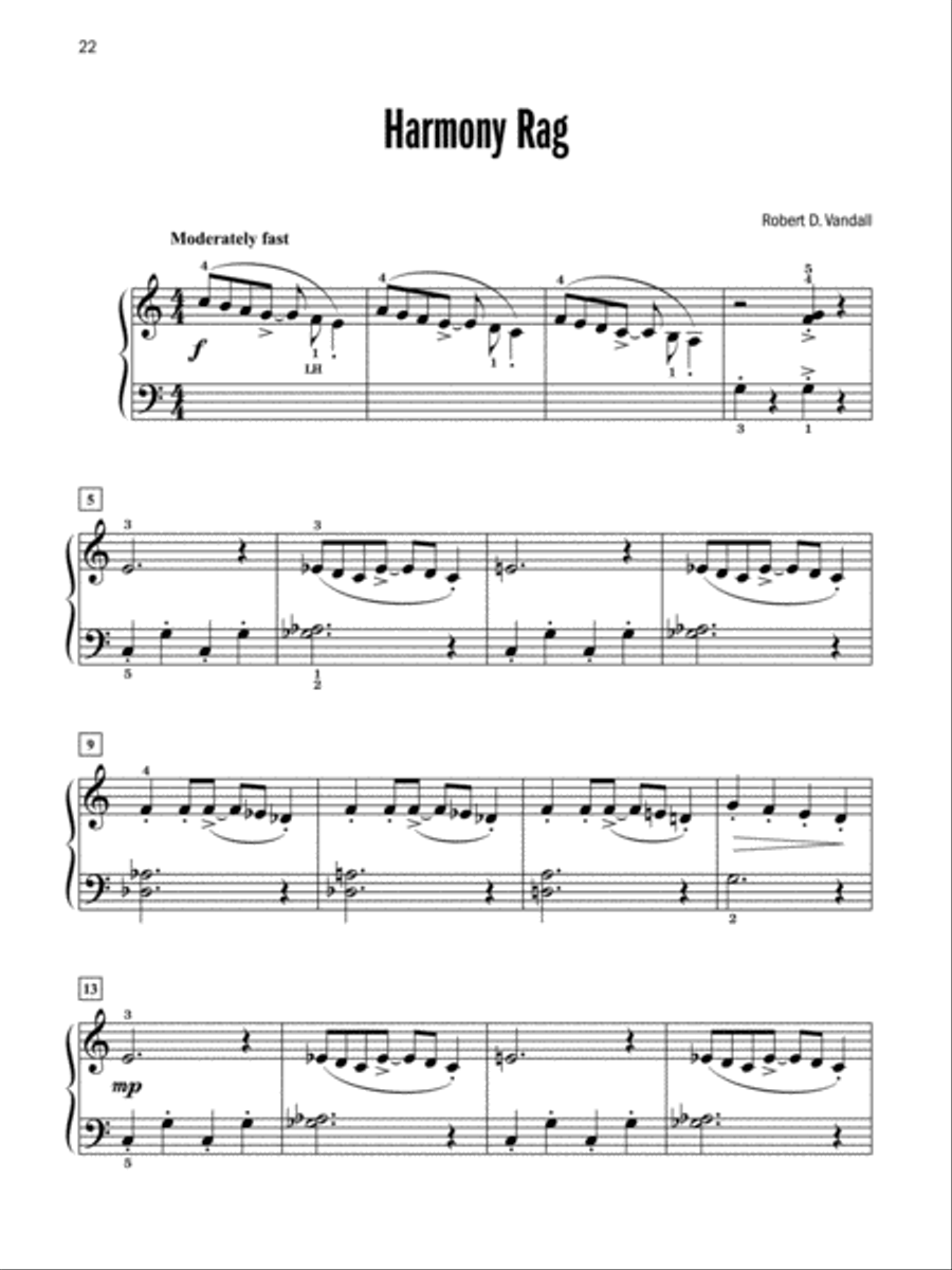 Celebrated Jazzy Solos, Book 1 Easy Piano scores gallery preview page 5