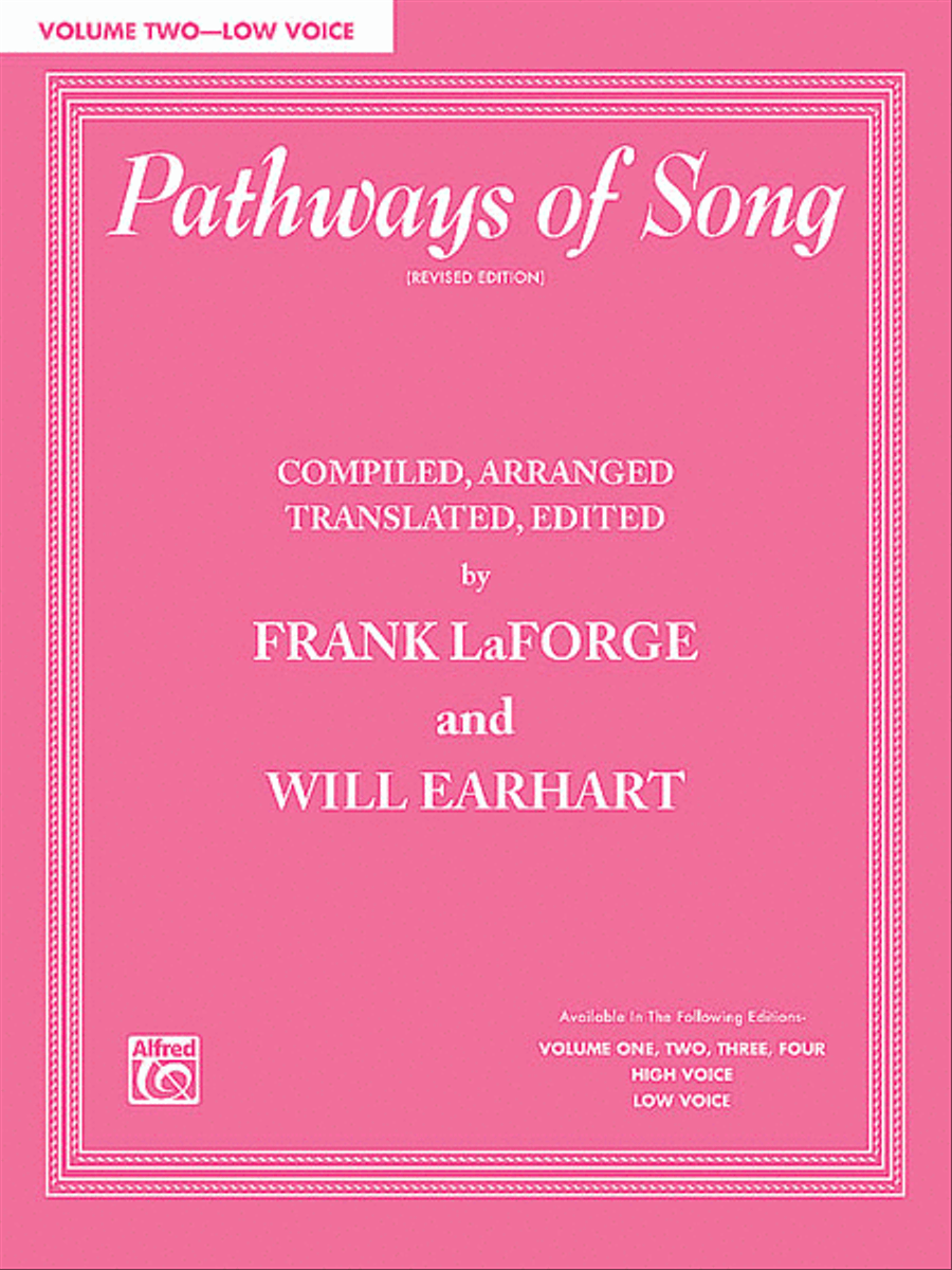 Pathways of Song, Volume 2 Medium-Low Voice scores gallery preview page 1