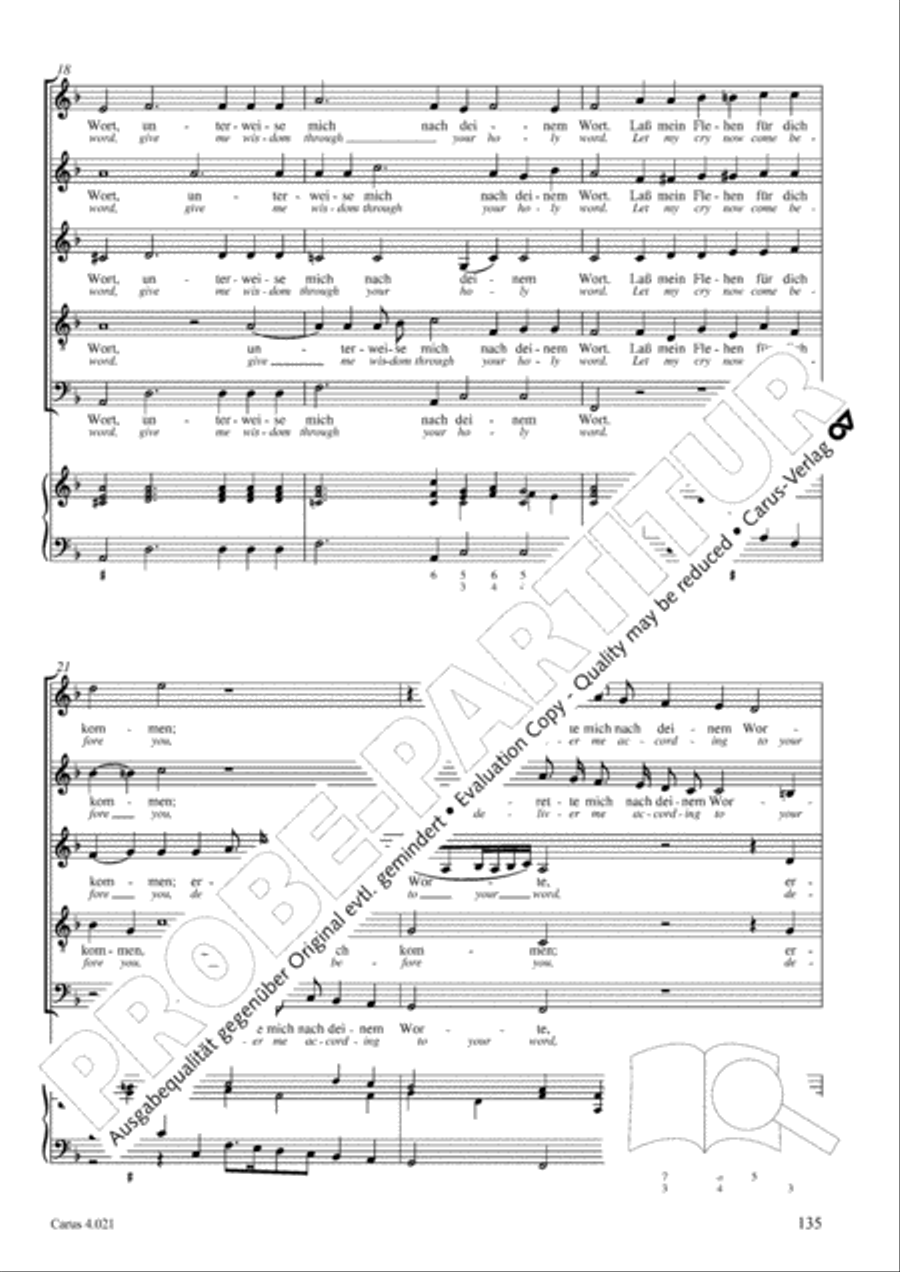 Schein: Israelsbrunnlein. Fontana d'Israel. Complete edition Choir scores gallery preview page 142