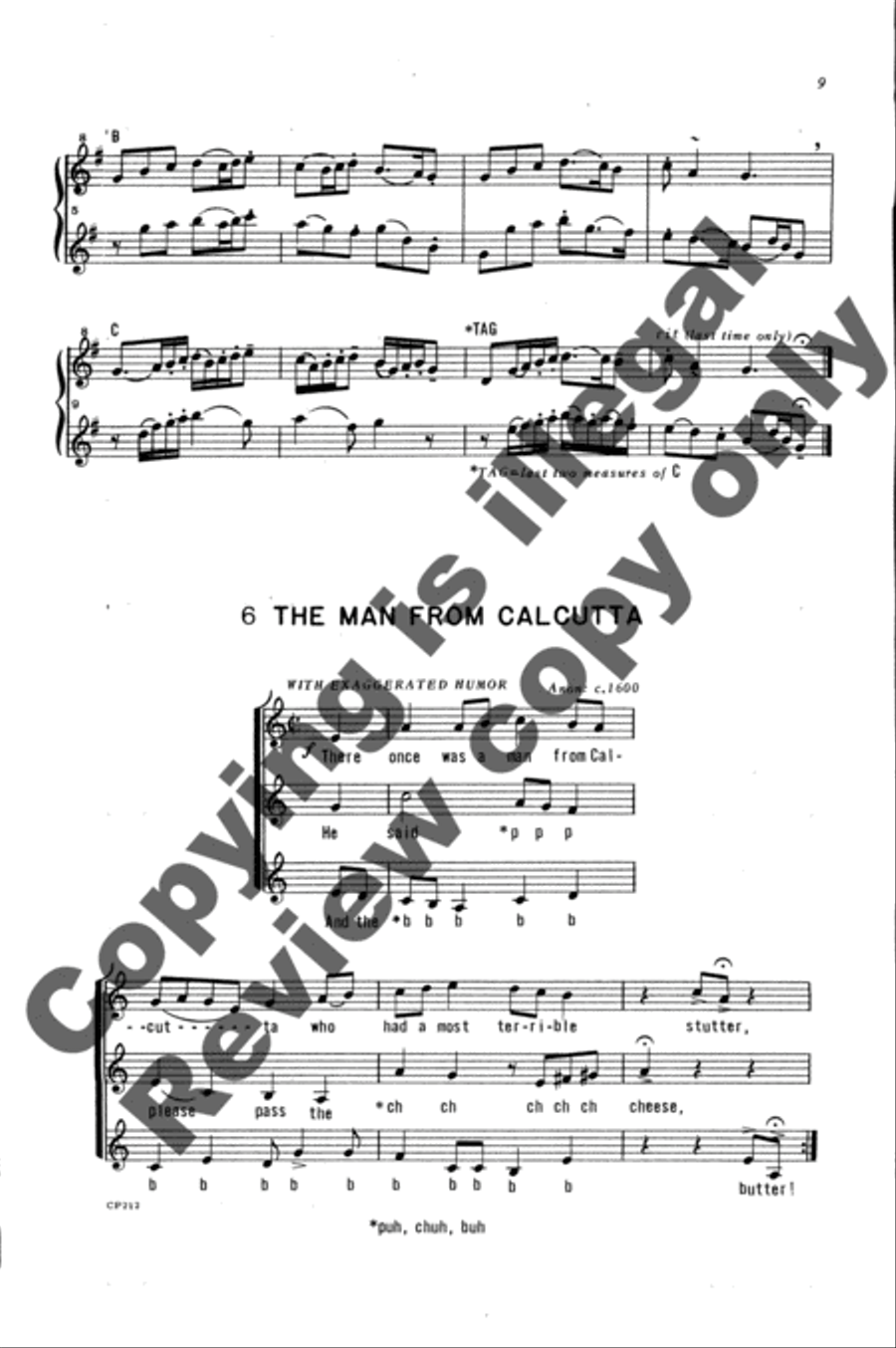 Her Majesty's Delight 4-Part scores gallery preview page 10