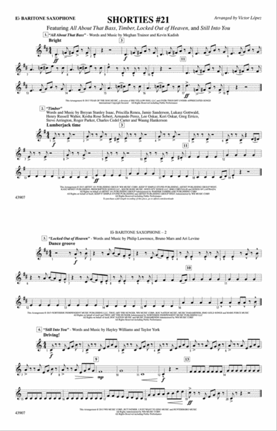 Shorties #21: E-flat Baritone Saxophone