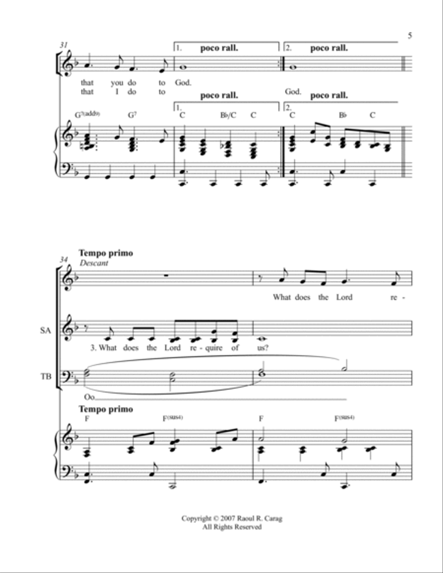 This The Lord Desires 4-Part scores gallery preview page 5