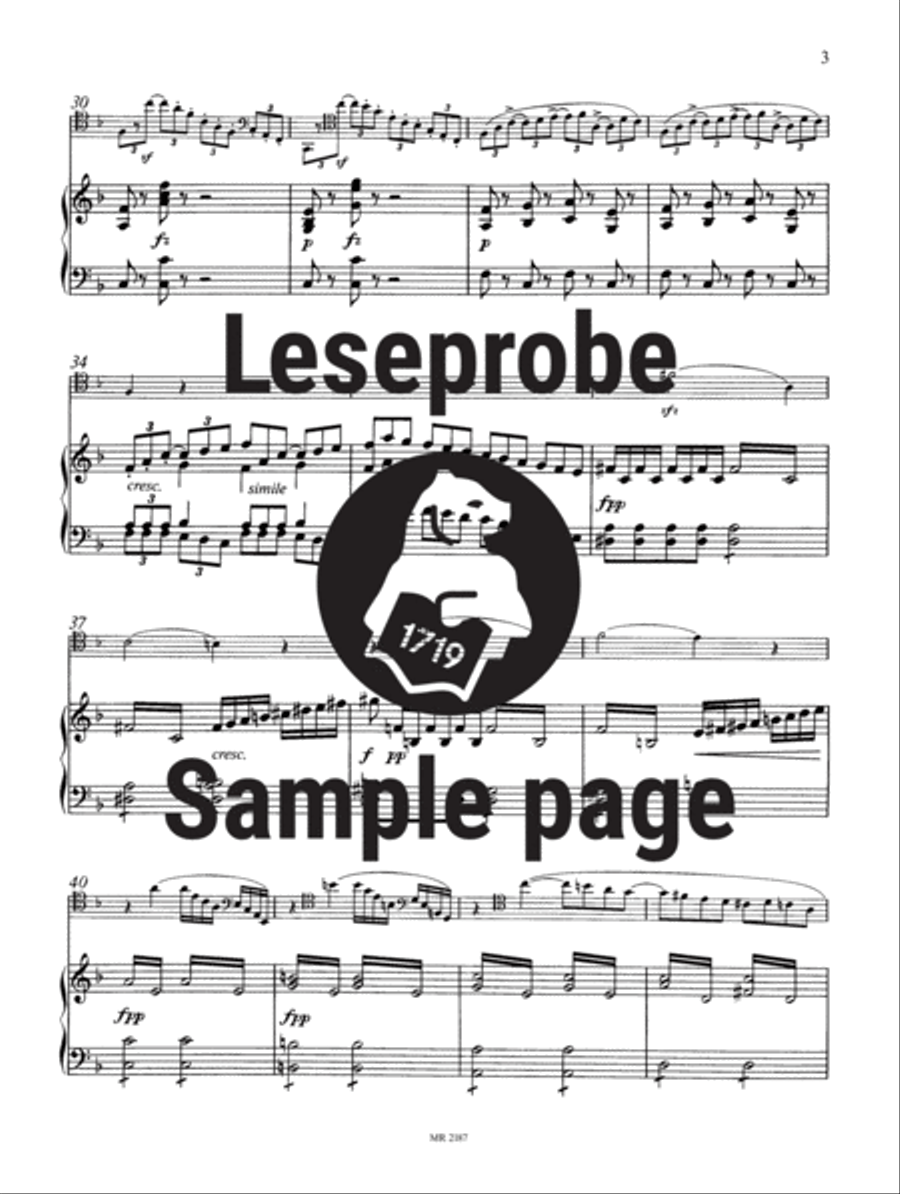 Concert Piece Op. 2 Bassoon Solo scores gallery preview page 4