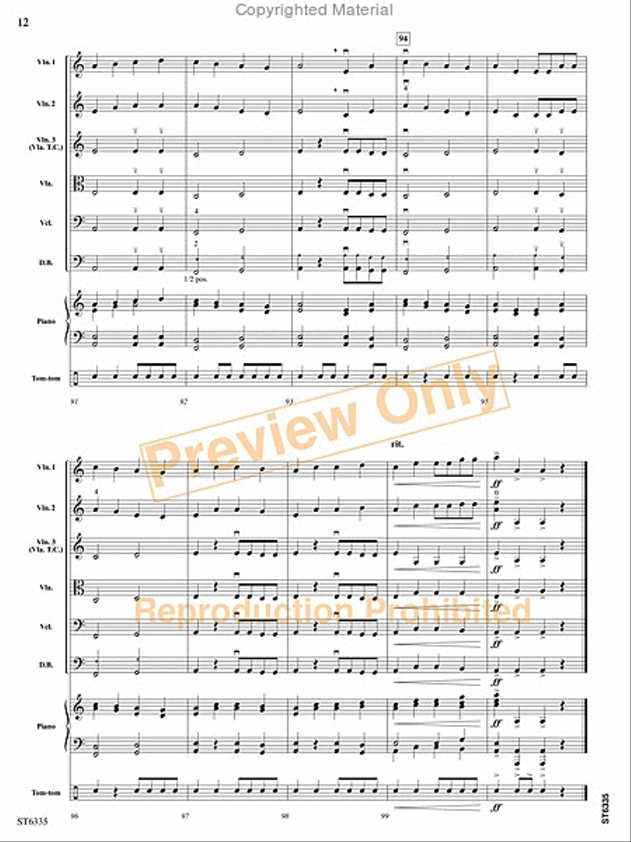Viking String Orchestra scores gallery preview page 25