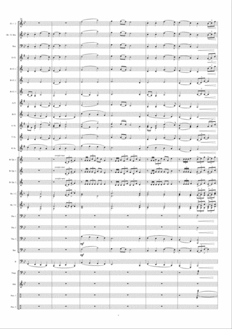 Simi Jadech Concert Band scores gallery preview page 6