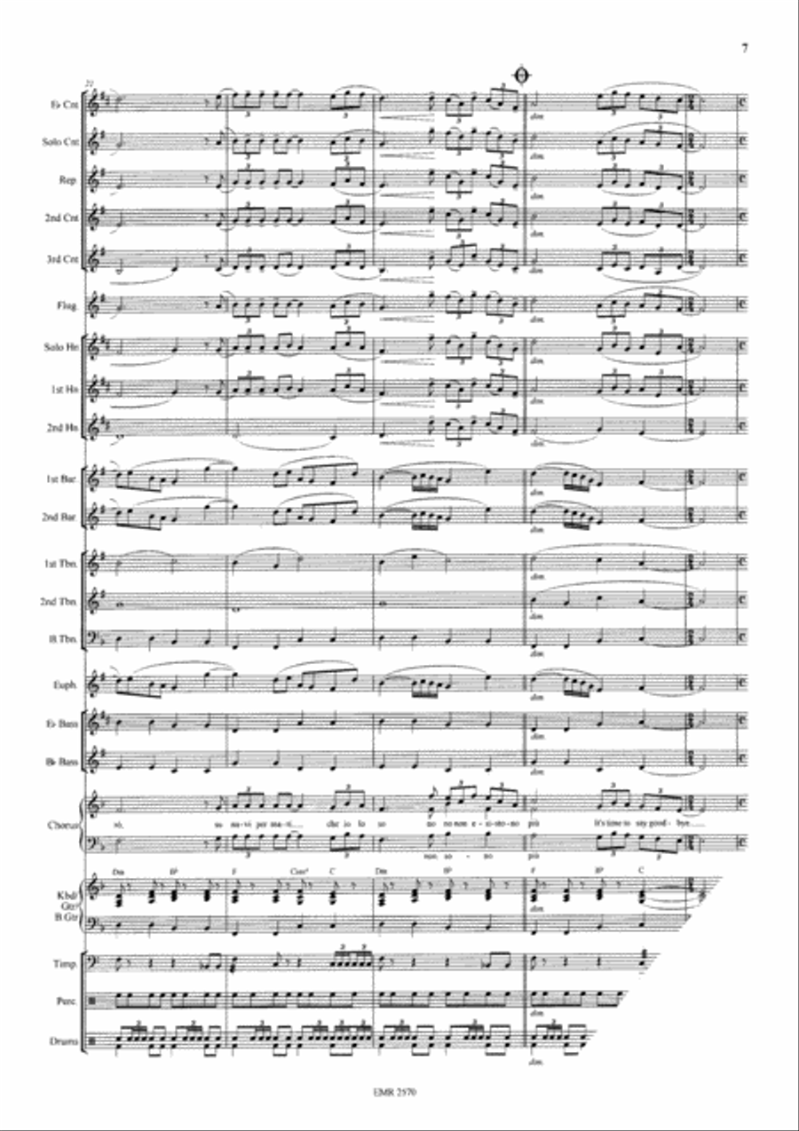 Time To Say Goodbye 4-Part scores gallery preview page 8