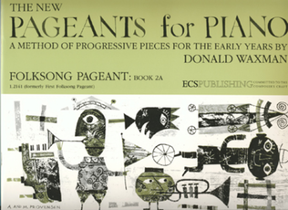 Book cover for The New Pageants for Piano: Folksong Pageant, Book 2A