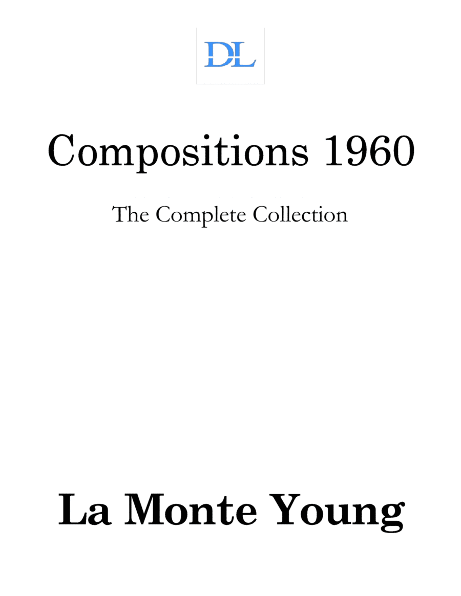 Compositions 1960 Large Ensemble scores gallery preview page 1