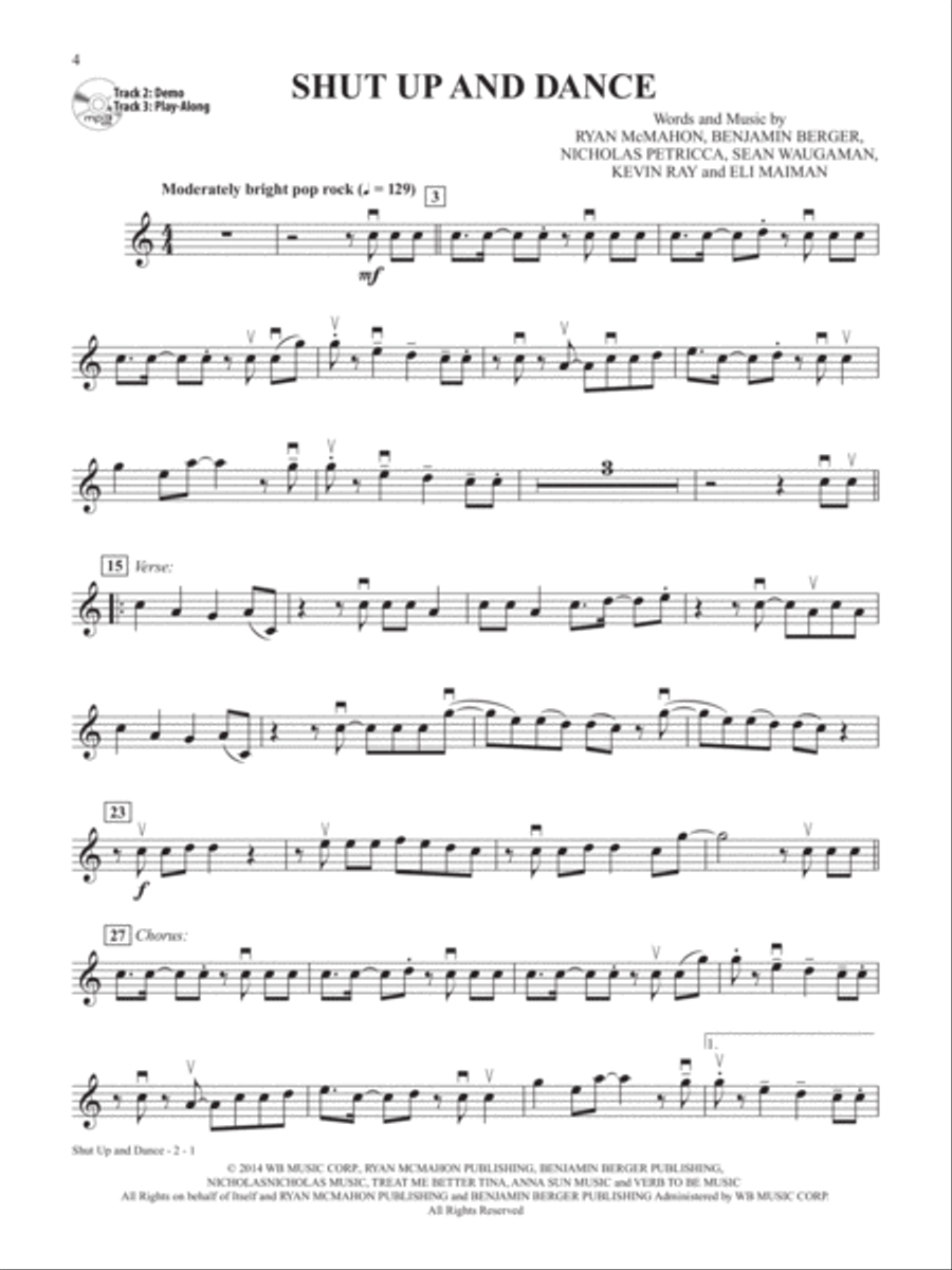 Top Pop & Rock Hits Instrumental Solos for Strings String Orchestra scores gallery preview page 4