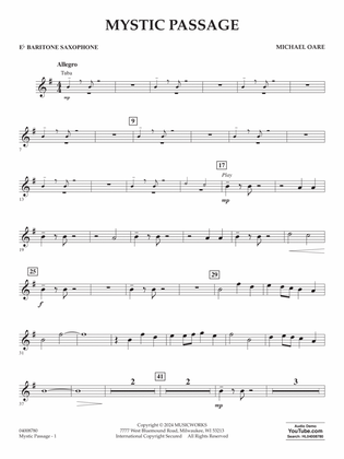 Mystic Passage - Eb Baritone Saxophone