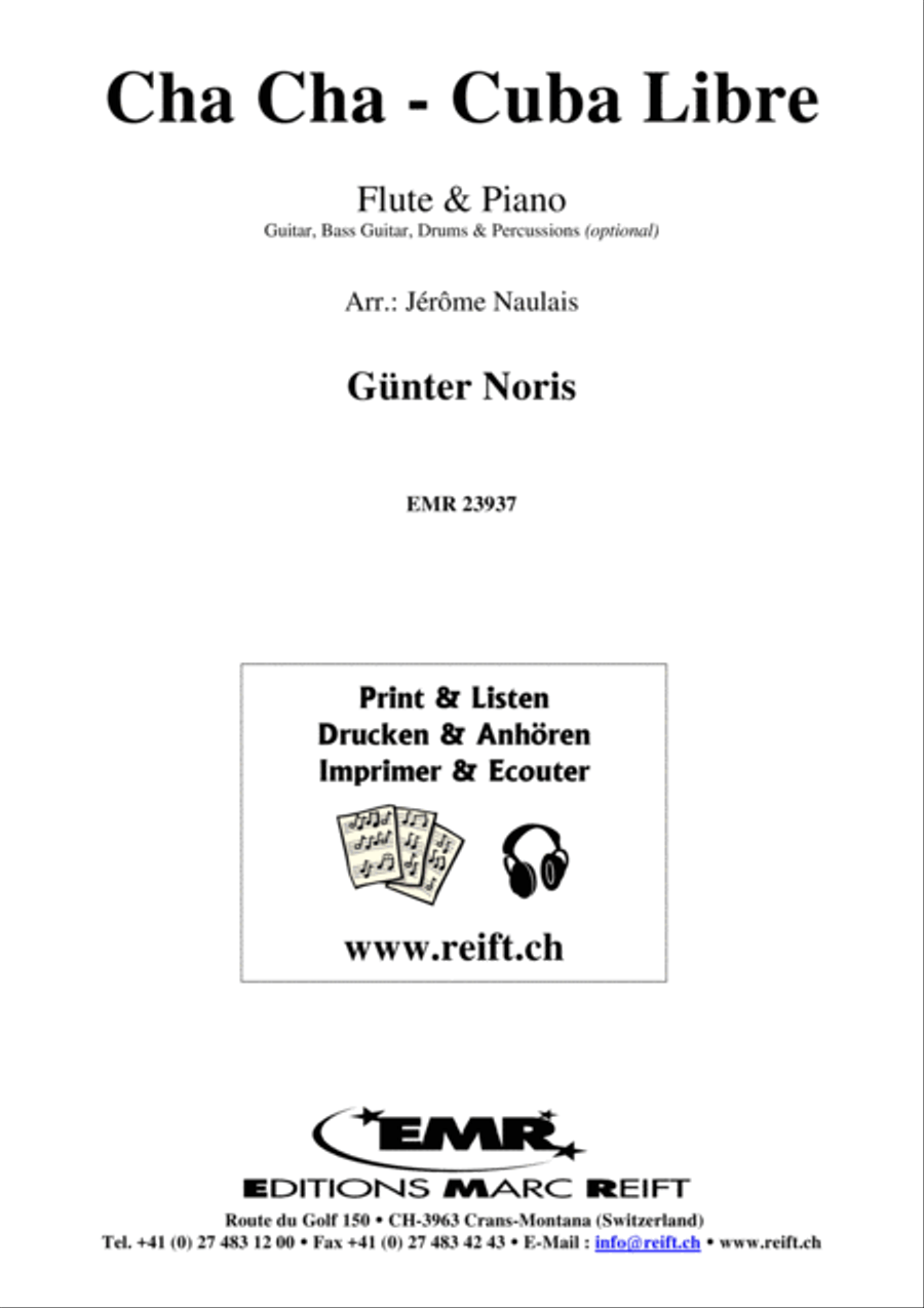 Cha Cha - Cuba Libre Flute Solo scores gallery preview page 2