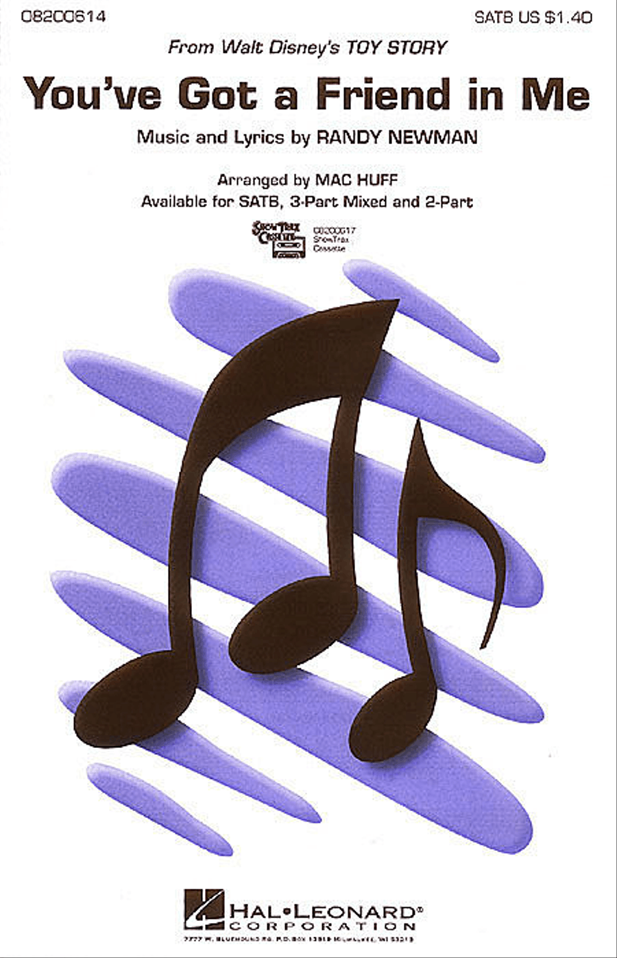 You've Got a Friend in Me Show Choir scores gallery preview page 1