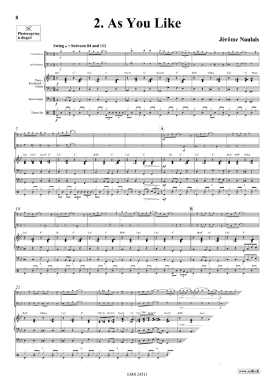 Play With Your Band Volume 1 Trombone Duet scores gallery preview page 4