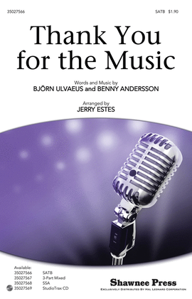 Book cover for Thank You for the Music