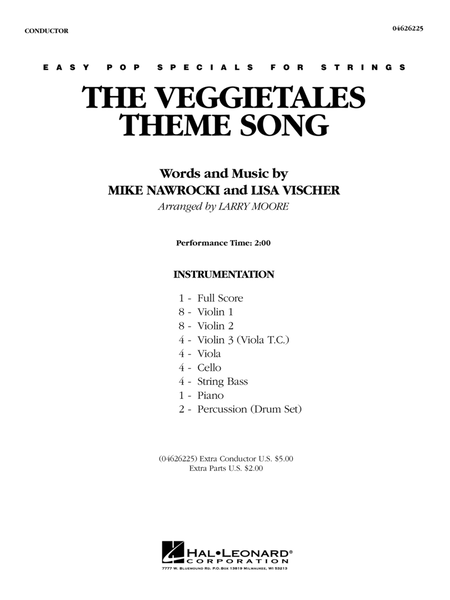 The VeggieTales Theme Song (arr. Larry Moore) - Full Score