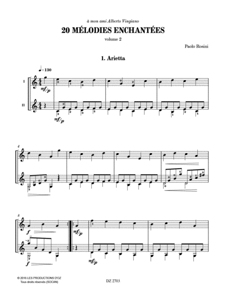 20 Mélodies enchantées, vol. 2