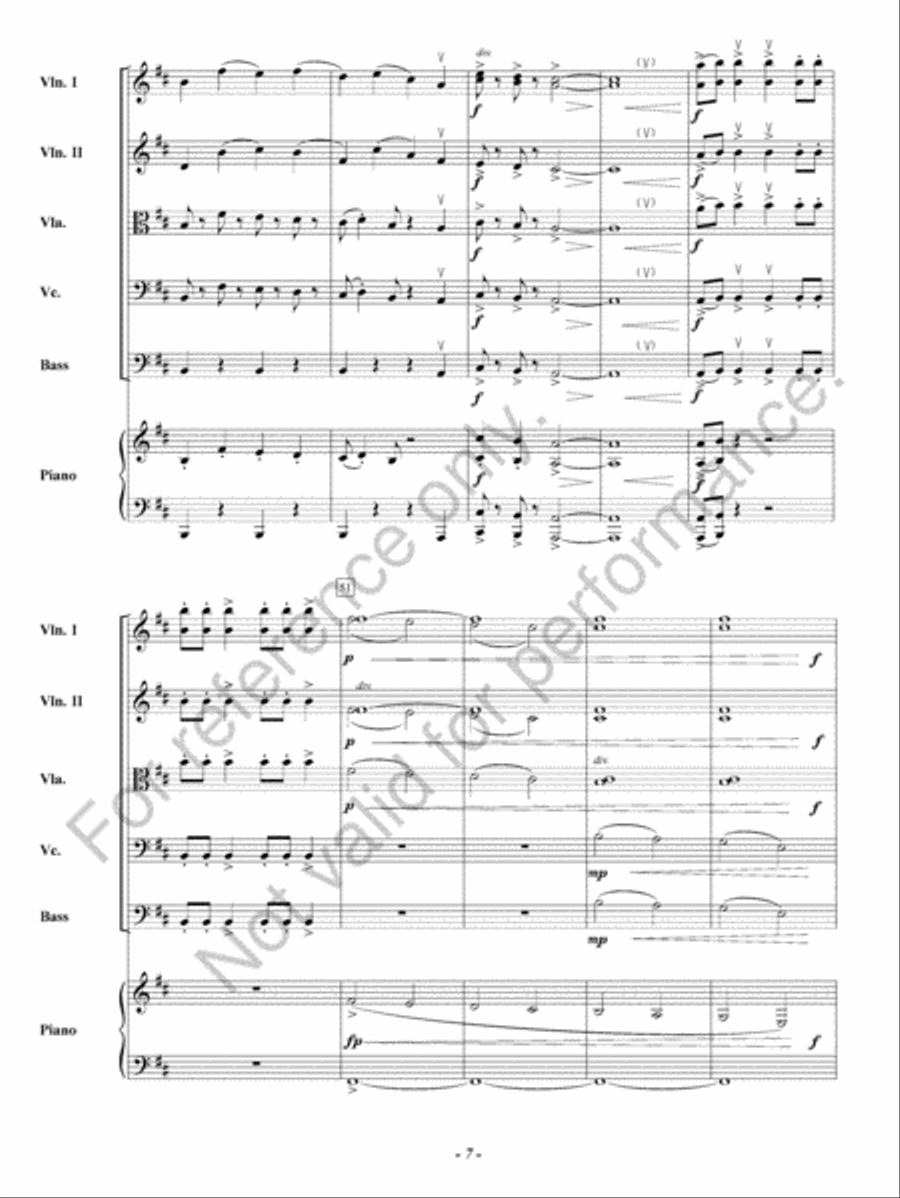 Ultimatum String Orchestra scores gallery preview page 7