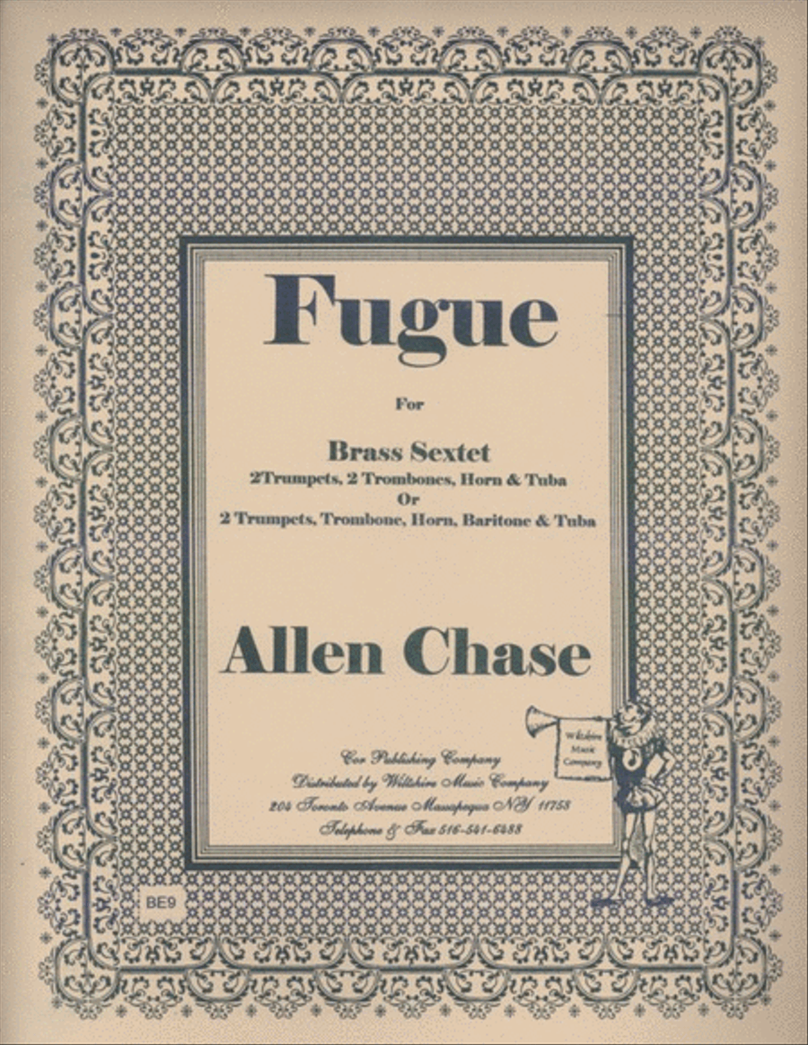 Fugue for Brass Sextet Fugue for Brass Sextet Chamber Music scores gallery preview page 1