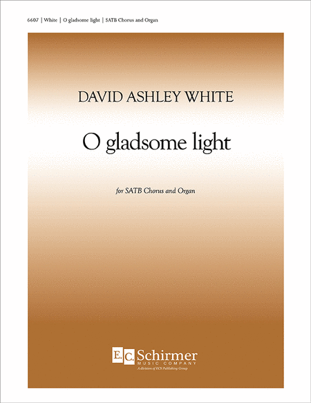 O Gladsome Light image number null