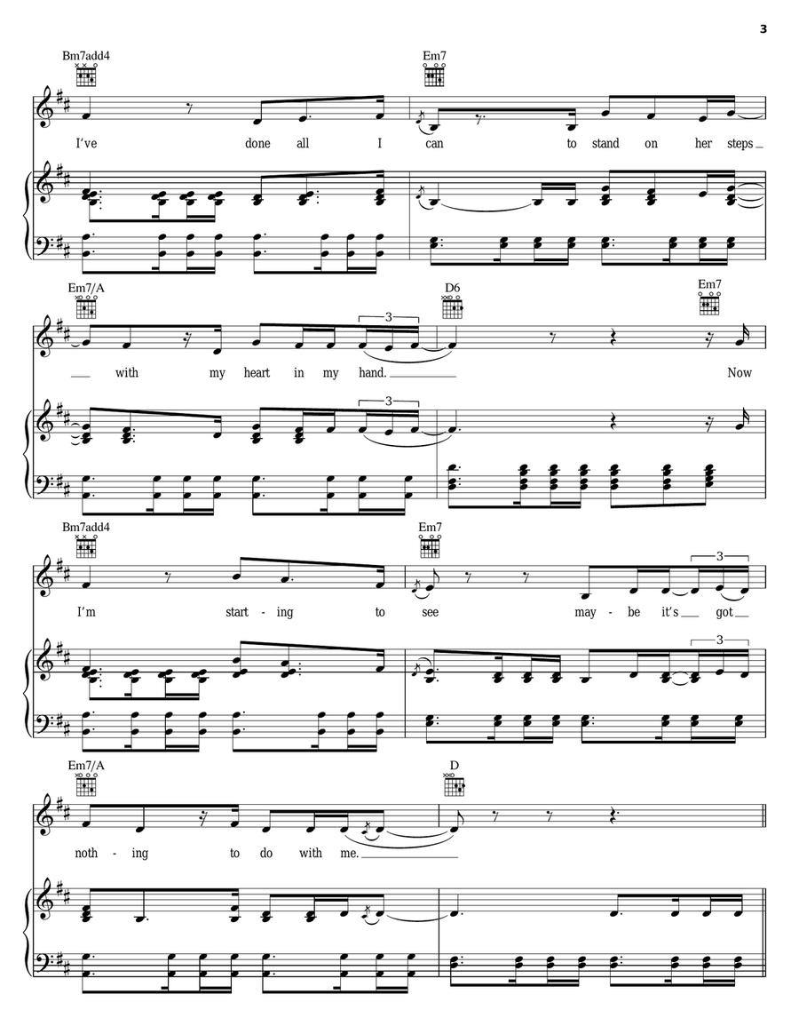 Daughters Acoustic Guitar scores gallery preview page 3