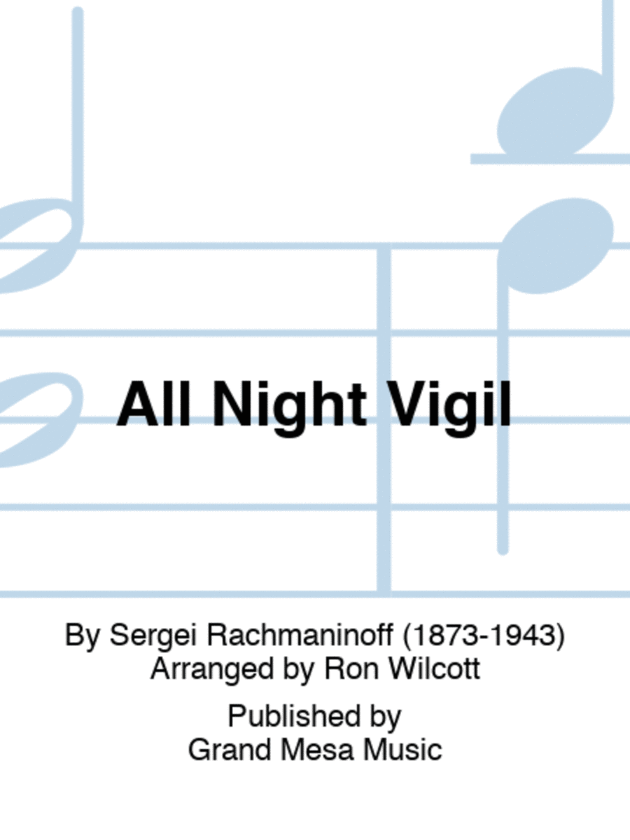 All Night Vigil All Night Vigil String Orchestra scores gallery preview page 1
