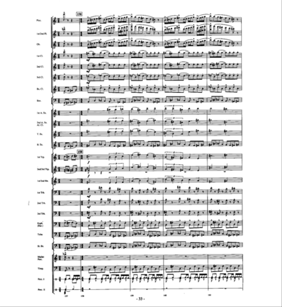 Agua's Whelm Agua's Whelm Concert Band scores gallery preview page 32