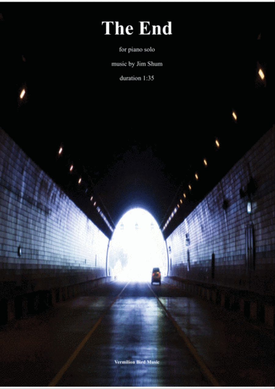 The End Piano Solo scores gallery preview page 1