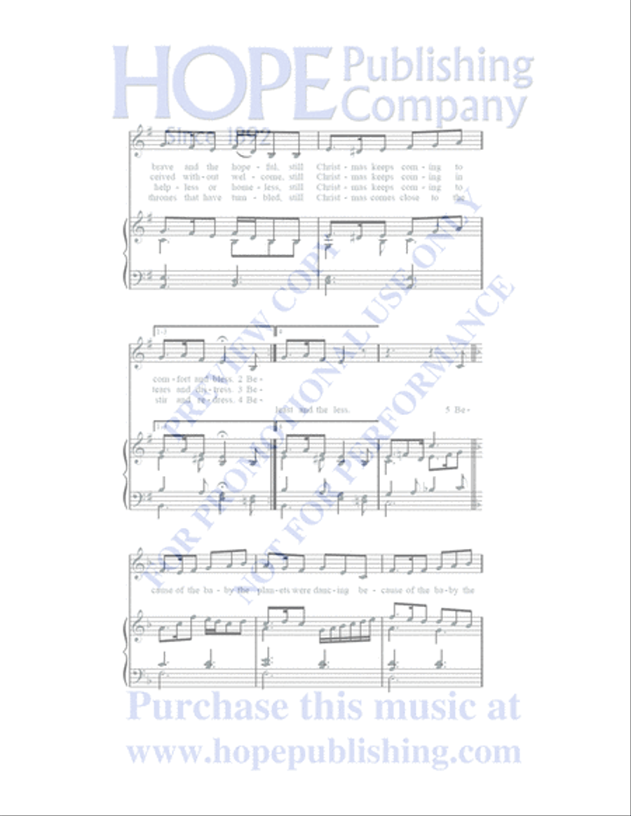 A Place at the Table Choir scores gallery preview page 14