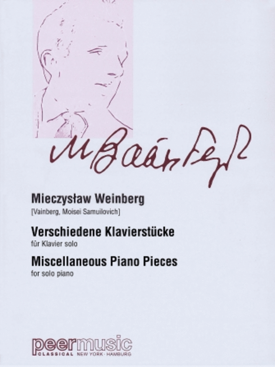 Miscellaneous Piano Pieces (Verschiedene Klavierstucke)