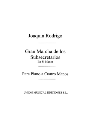 Book cover for Gran Marcha De Los Subsecretarios