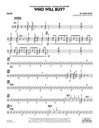 Who Will Buy? (from Oliver) (arr. Mark Taylor) - Drums