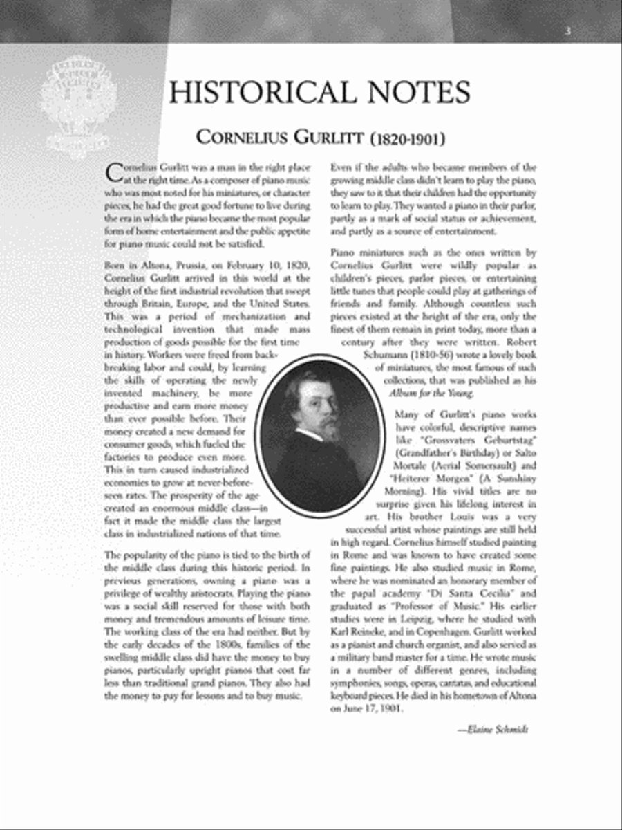 Gurlitt – Albumleaves for the Young, Opus 101 Piano Solo scores gallery preview page 3