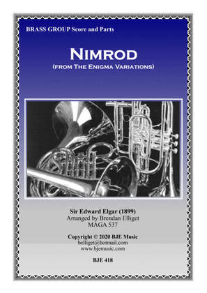 Nimrod (from The Enigma Variations) - Brass Group (Septet)