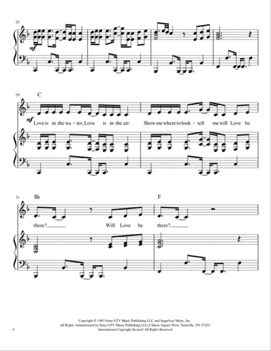 Shine Piano, Vocal, Guitar scores gallery preview page 4