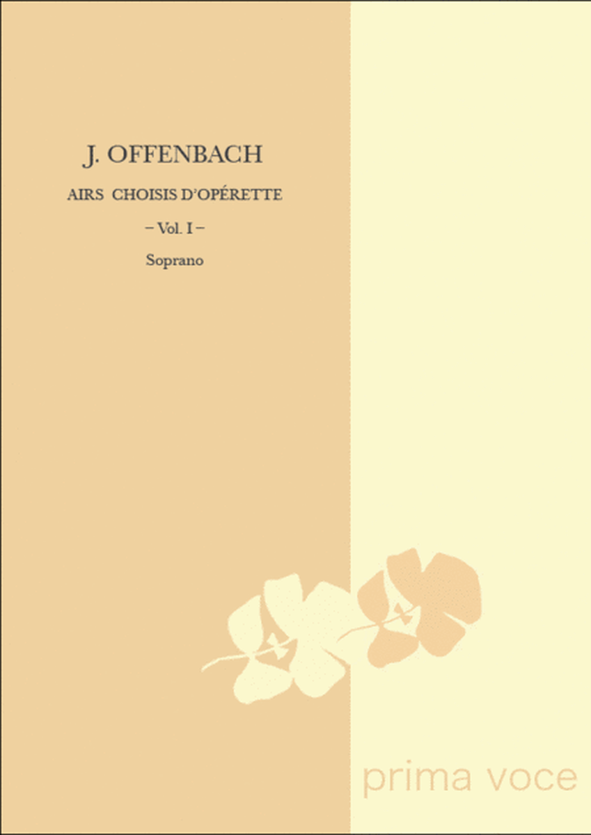 Airs Choisis d'Operette: Volume I, Soprano
