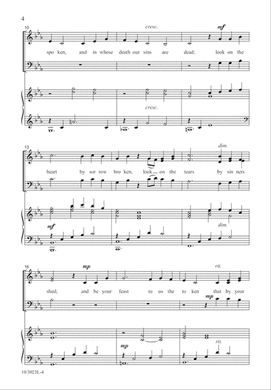 Bread of the World 3-Part scores gallery preview page 4