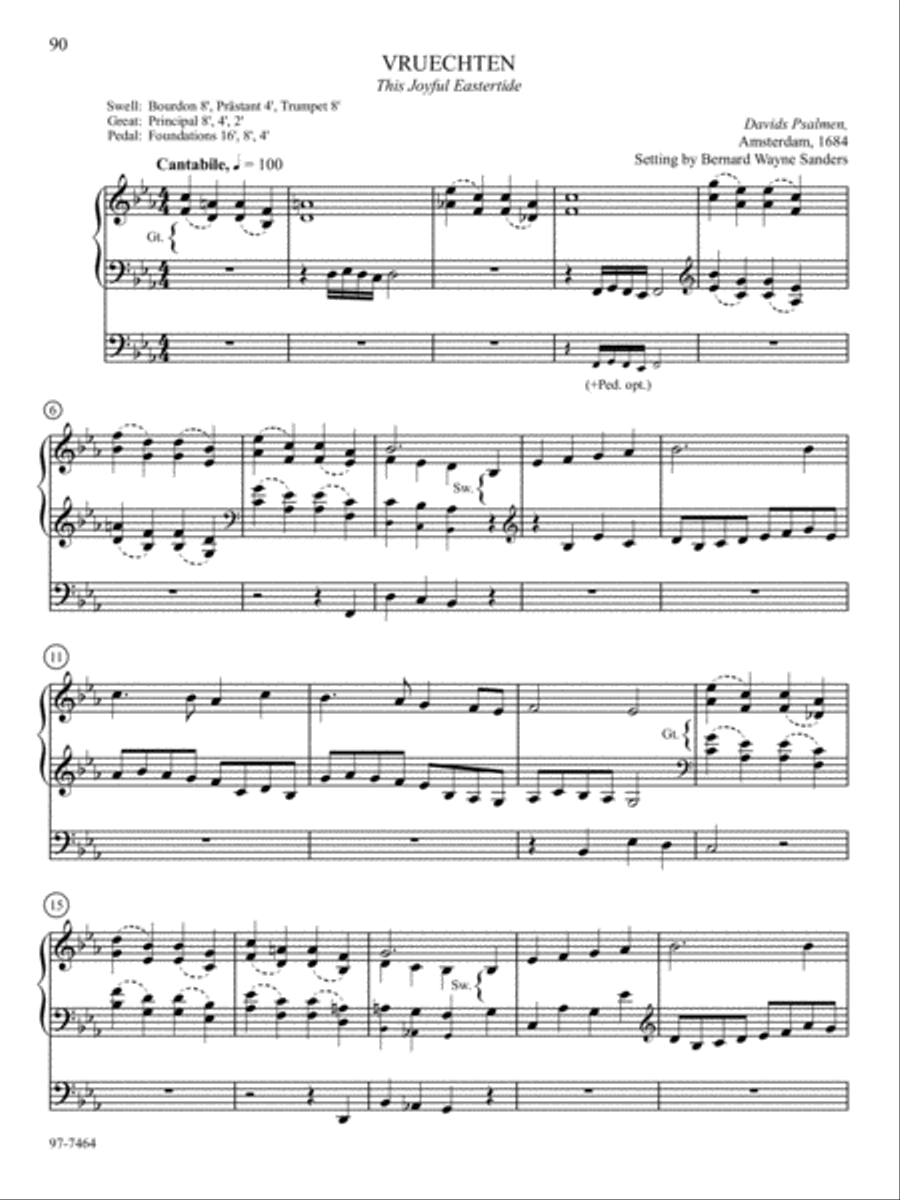 Hymn Prelude Library: Lutheran Service Book, Vol. 11 (TUV) Organ scores gallery preview page 9