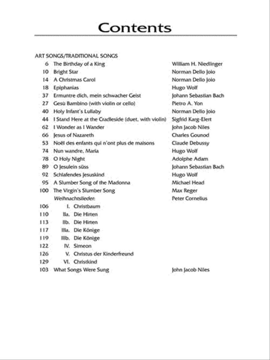 The Christmas Collection High Voice scores gallery preview page 2