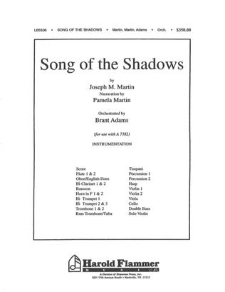 Book cover for Song of the Shadows