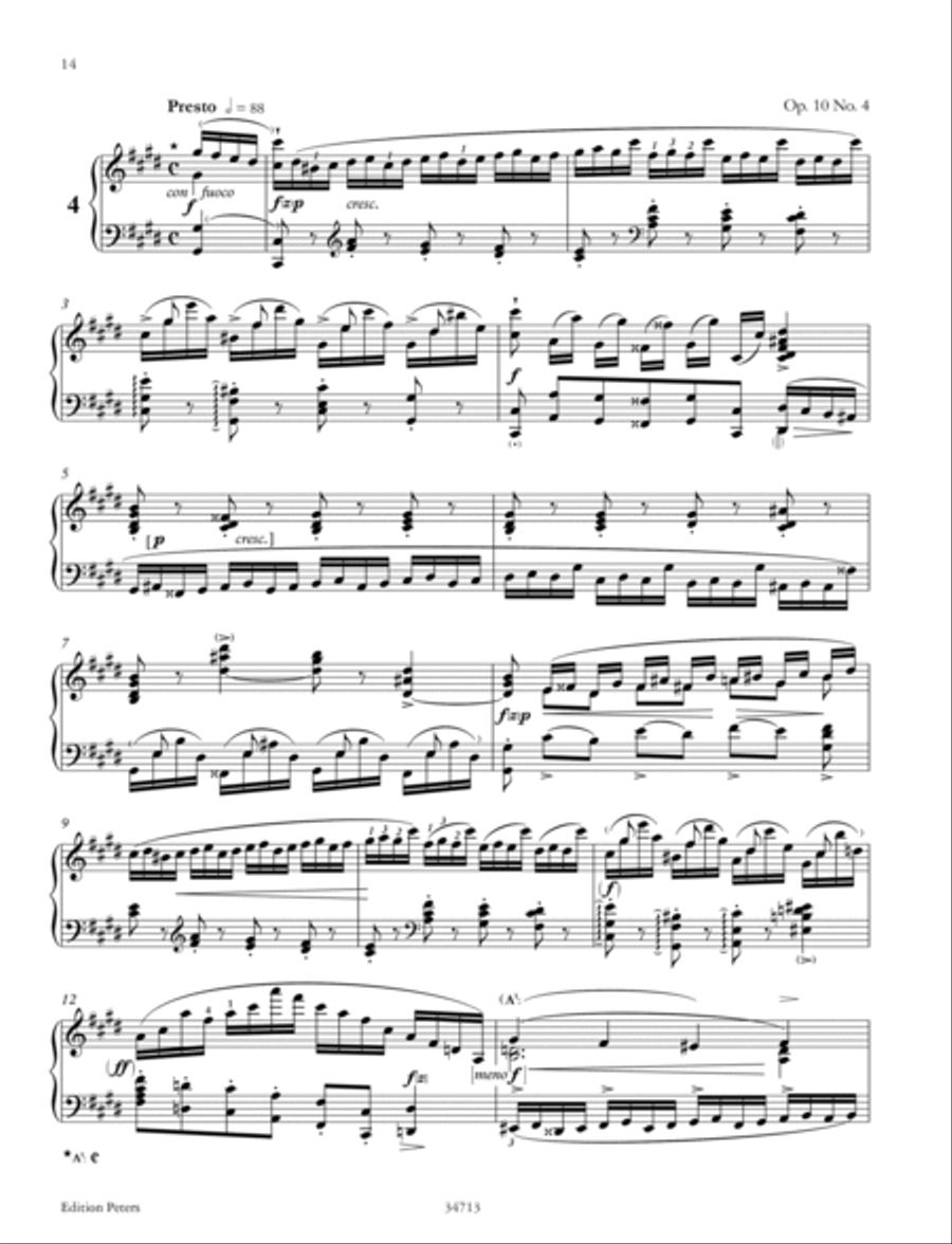 Etudes, Op. 10 Piano Method scores gallery preview page 4